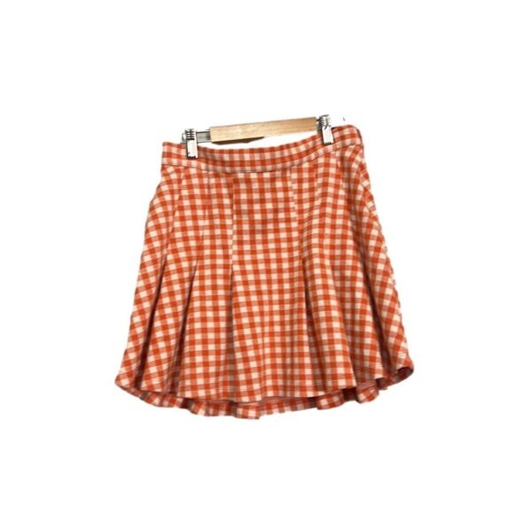 ANTHROPOLOGIE FREE PEOPLE HONEY PLEATED MINI SKIRT SIZE US 6 - Picture 3 of 6